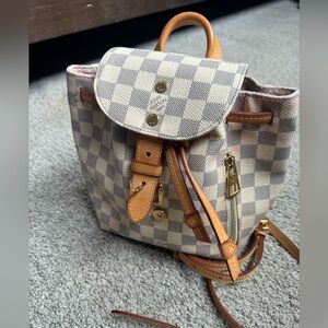Louis Vuitton Damier Azur Sperone Backpack